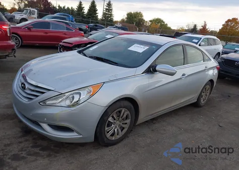 2013 Hyundai Sonata Gls from USA, damaged, VIN 5NPEB4AC6DH560582